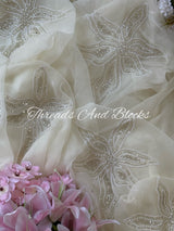 Starflower Buta Saree