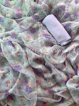 Lilac Muse Printed Saree