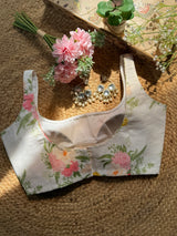 Gardenia Linen Blouse