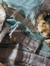 Organza Lappa Border Saree