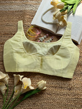 CHAMKI Butter Yellow Blouse