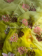 Gulnaar Mehfil Chiffon Saree