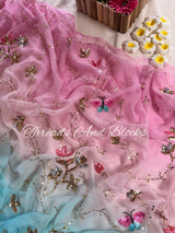 Enchanted Valley Jaal Saree