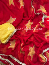 Suraj Tara Chiffon Saree