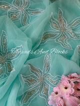 Starflower Buta Saree