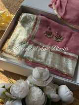 Organza Lappa Border Saree