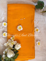 Plain Chiffon Saree