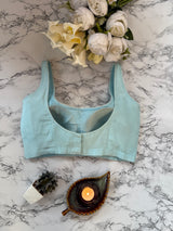 Sky Blue Classic Blouse