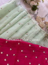 Jhilmil Chiffon Saree