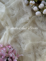 Starflower Buta Saree
