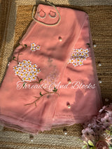 Heaven's Garden Chiffon Saree