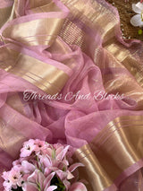 Tissue Banarasi Saree with Pearls