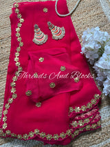 ISHQIYA Chiffon Saree