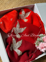 Glistening Hummingbird Saree