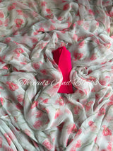 Poetry in Petals Printed Saree