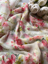 Spring Melody Chiffon Saree