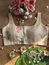 Cream Dahlia Blouse