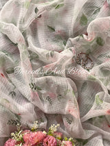 White Orchid Kota Doriya Saree