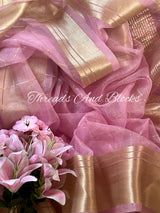 Tissue Banarasi Saree with Pearls