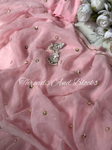 Jhilmil Organza Saree