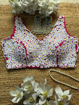 Raspberry Valley of Clouds Blouse