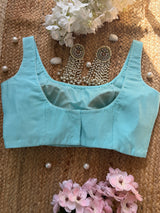Blue Starflower Blouse
