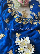 Sitaro Ki Mehfil Chiffon Saree