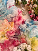 Rangeeli Shibori Saree