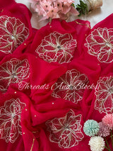 Rani Camellia Saree