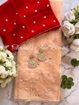 Jhilmil Chiffon Saree