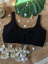 Classic Black Blouse