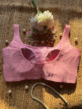 Pink Pearl Stack Blouse