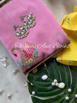 Ducks in Bloom Kota Doriya Saree
