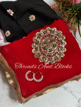 Mannat Zardosi Buta Saree