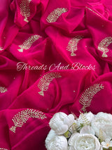 Rani Katori Patti Saree