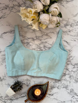 Sky Blue Classic Blouse