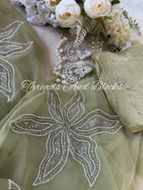 Starflower Buta Saree