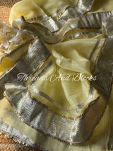 Organza Lappa Border Saree