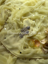 CHAMKI Chiffon Saree