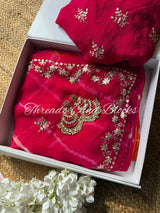 PITTAN LEHER Chiffon Saree