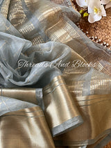 Tissue Banarasi Saree with Pearls