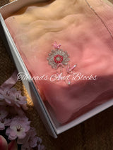 Sunblush Chiffon Saree