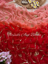 Melting Pot Tulip Jaal Saree