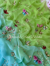 Enchanted Valley Jaal Saree