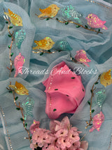 Kota Doriya Chirpy Birds Saree