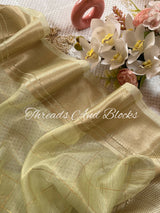 Tissue Banarasi Saree with Pearls