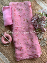 Love Story Printed Saree