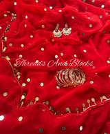 CHAMKI Chiffon Saree