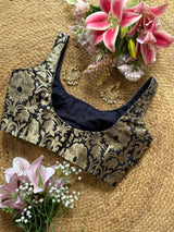 Black Banarasi Blouse