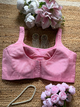 Blush Hibiscus Blouse